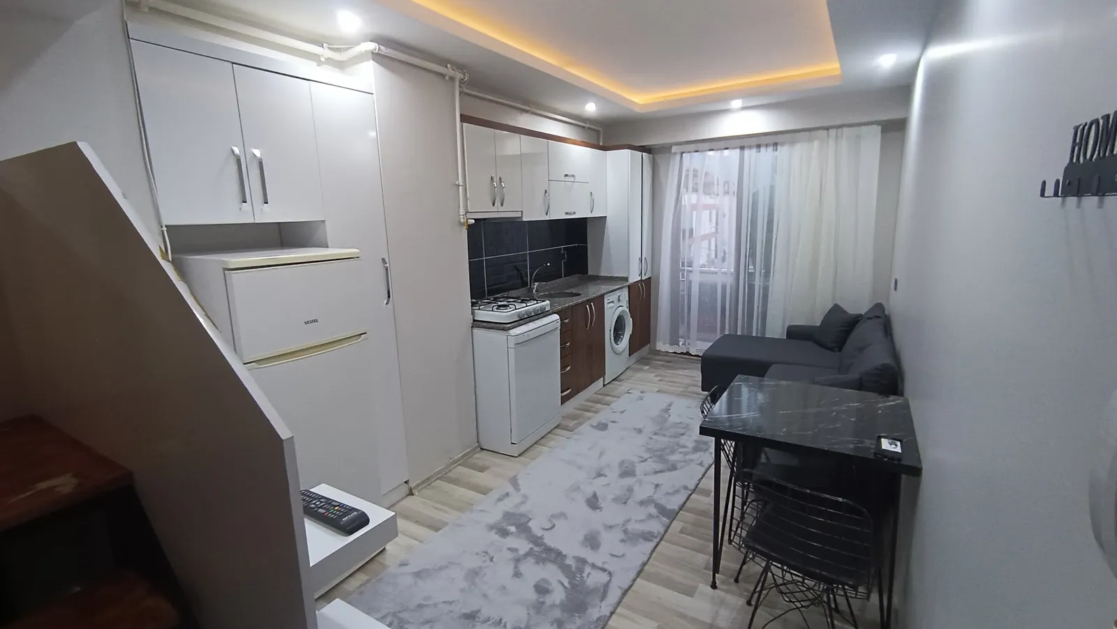 İNCİLİPİNAR'DA 1+1 (DEPOZİTOSUZ) GENİŞ TERASLI DUBLEKS