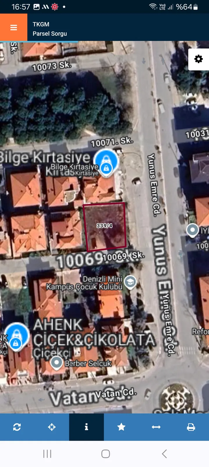 Adalet Mahallesinde Harika Konumda Satılık Arsa 