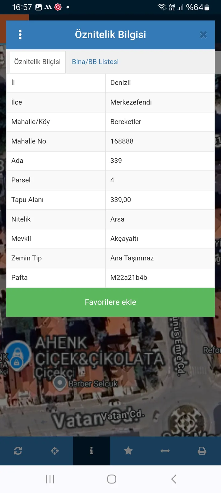 Adalet Mahallesinde Harika Konumda Satılık Arsa  küçük 2