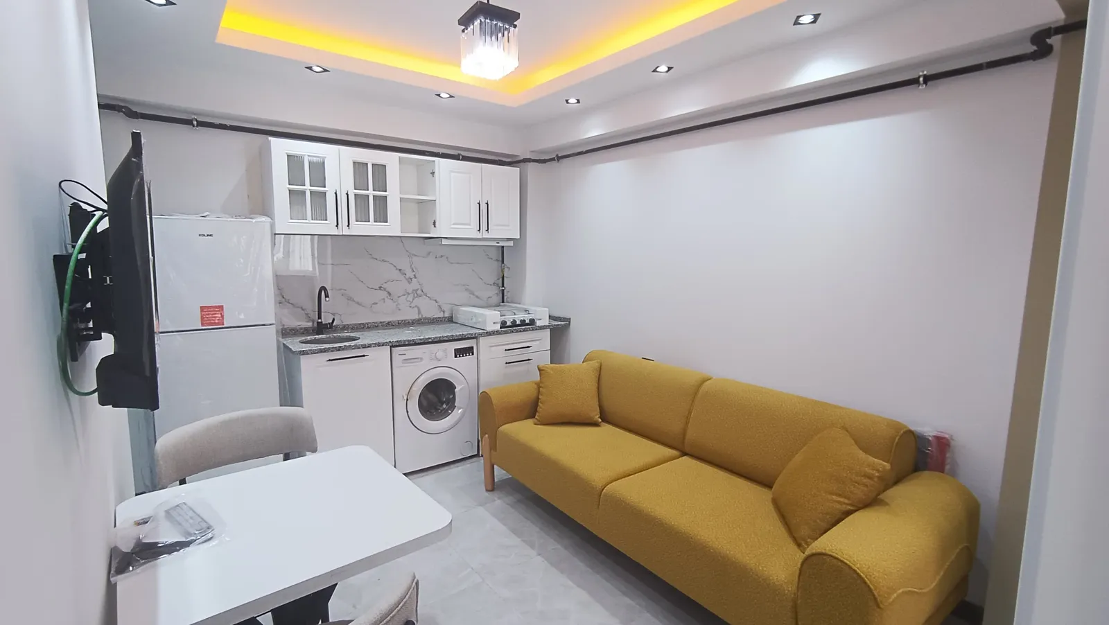 SARAYLAR'DA 2+1 APART (DEPOZİTOSUZ) SIFIR EŞYALI KLİMALI küçük 8