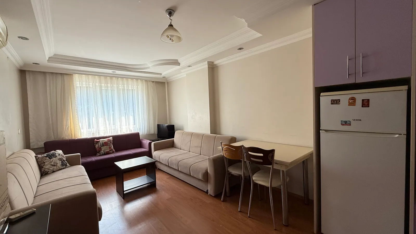 Kınıklı‘da 2 + 1 faturalar dahil aidatsız apart küçük 2