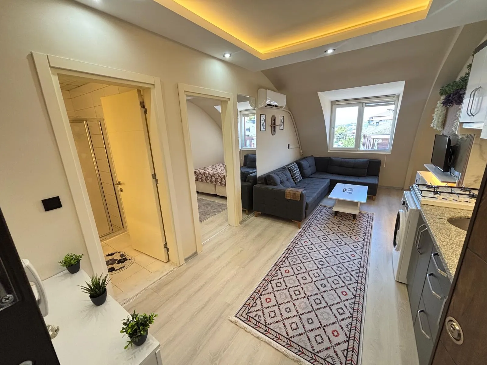 ZEYTİNKÖY'DE 1+1 APART  *DEPOZİTOSUZ* KLİMALI küçük 2