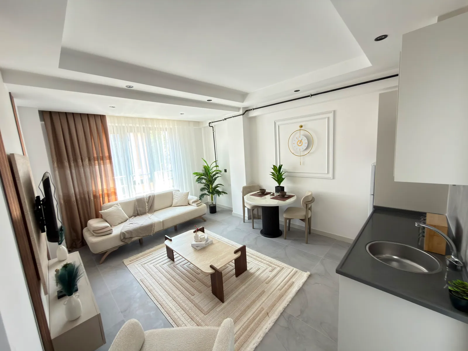 PAÜ YAKINI 1+1 (SIFIR APART DAİRE)ARA KAT küçük 4
