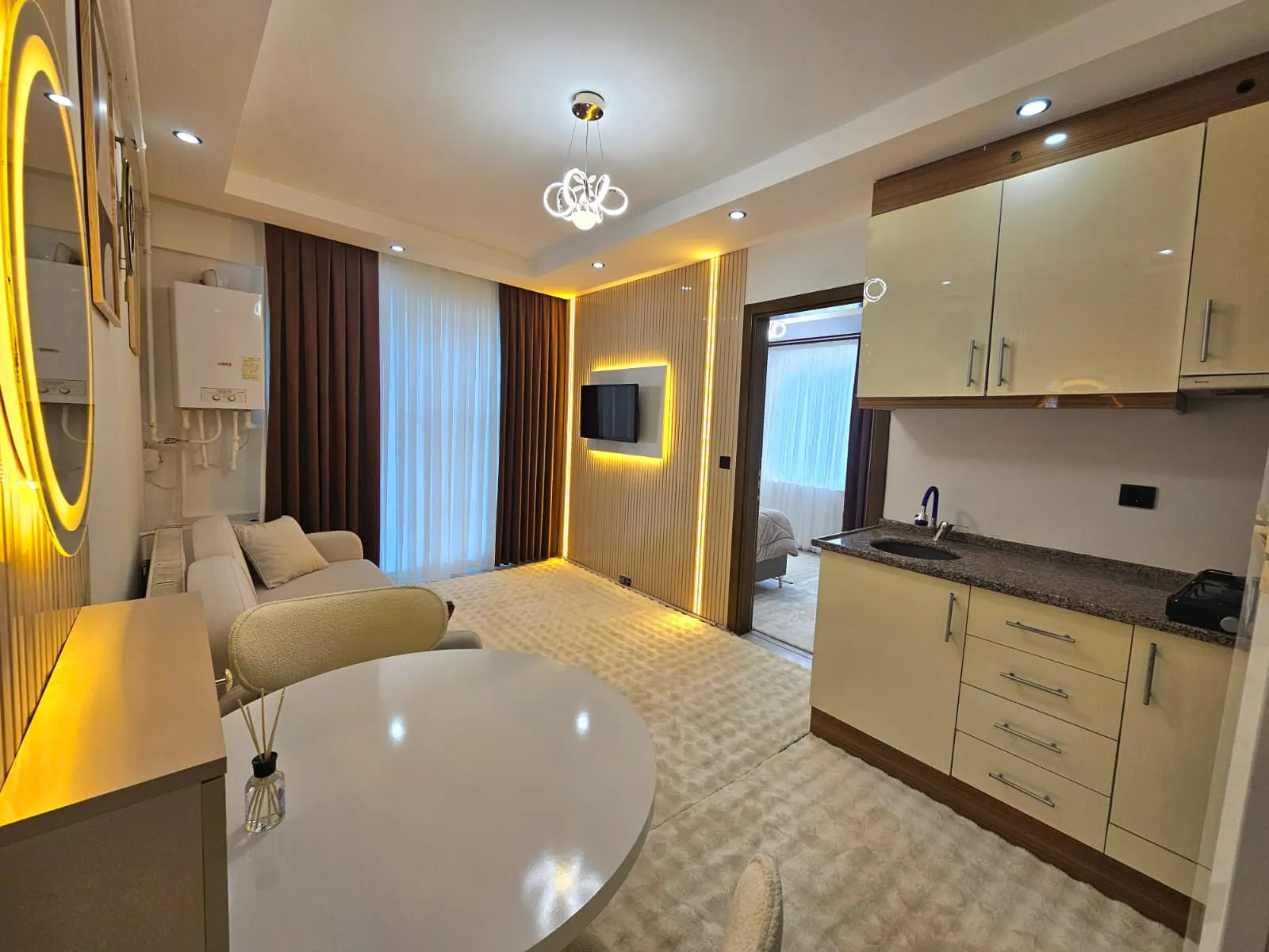 DEĞİRMENÖNÜ MAHALLESİ'NDE 1+1 APART küçük 5